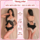 Bộ Đồ Ngủ Nữ 2 Dây Nữ Tính Honey Wear Đồ Ngủ Gợi Cảm, Phối Ren Cổ V Phối Ren B43