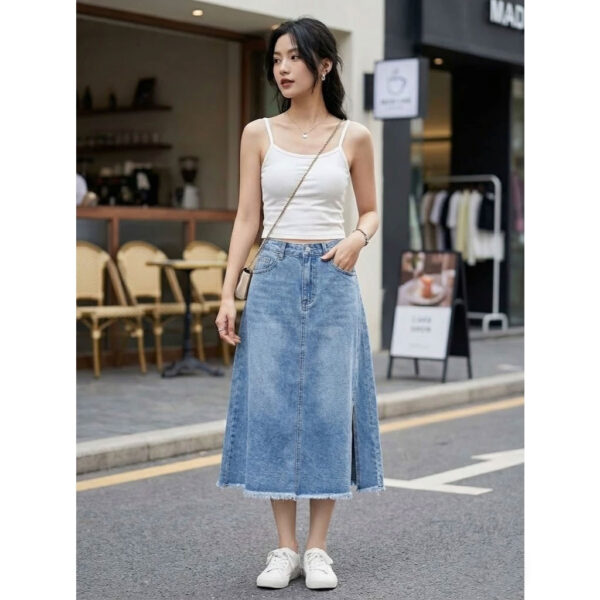 Ao Thun Croptop Hai Day 03 Áo Thun Croptop Hai Dây Cá Tính - Áo Dây Phong Cách Trẻ Trung Thể Thao Freesize 45kg