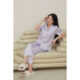 [XẢ KHO SALE 80%] Bộ Ngủ Nữ Tay Cộc, Pijama Lụa Xước Mặc Nhà Viền Ren Mặc Nhà Lụa Cao Cấp Mềm P183