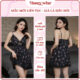 Do Ngu Nu Vay Ngu Lua Hai Day Phoi Ren Cv09 01 Váy Ngủ Lụa Hai Dây Phối Ren Honey Wear Đầm Ngủ Lụa Sexy, Gợi Cảm CV09