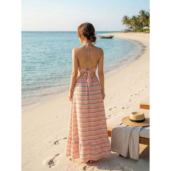 Maxi Zigzag 03 Đầm Maxi MAXI2601 HOT - Quyến Rủ, Đi Biển - Đi Chơi Đều Phù Hợp