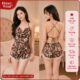 Bộ Đồ Ngủ Lụa 2 Dây Honey Wear Đồ Ngủ Nữ Dây Cột Nơ Và Phối Ren Thoáng Mát Freesize B18