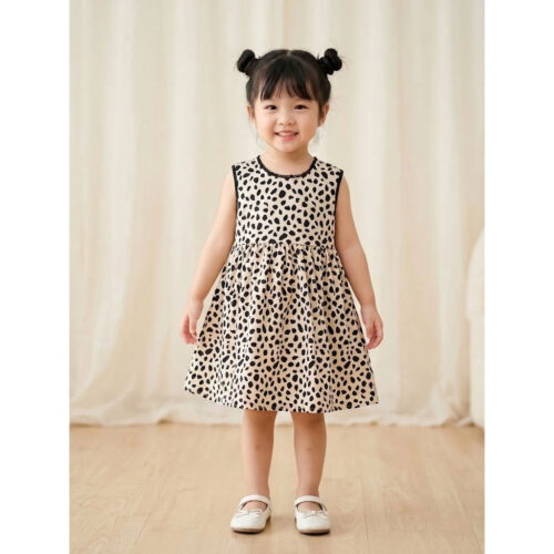Vay Xinh Cho Be Váy Xinh Cho Bé – Khởi Đầu Ngày Mới Thật Rực Rỡ - Freesize Bé Gái 12 - 17kg