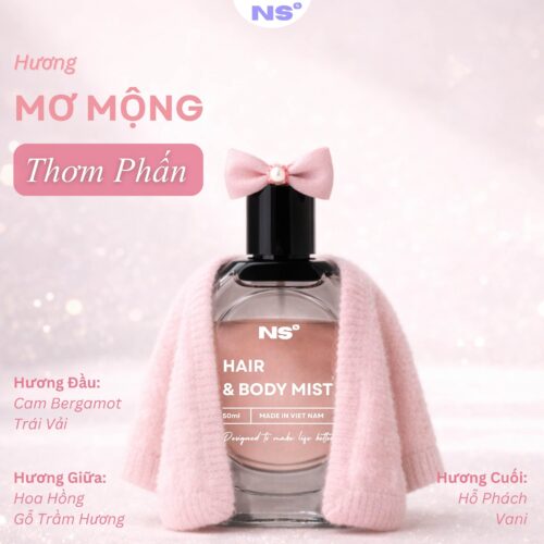 BODY MIST MƠ MỘNG 1 BODY MIST MƠ MỘNG