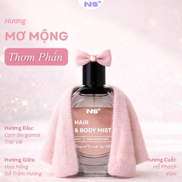 BODY MIST MƠ MỘNG 1 BODY MIST MƠ MỘNG