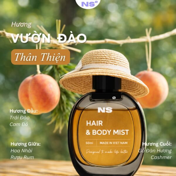BODY MIST VƯỜN ĐÀO 1 BODY MIST VƯỜN ĐÀO