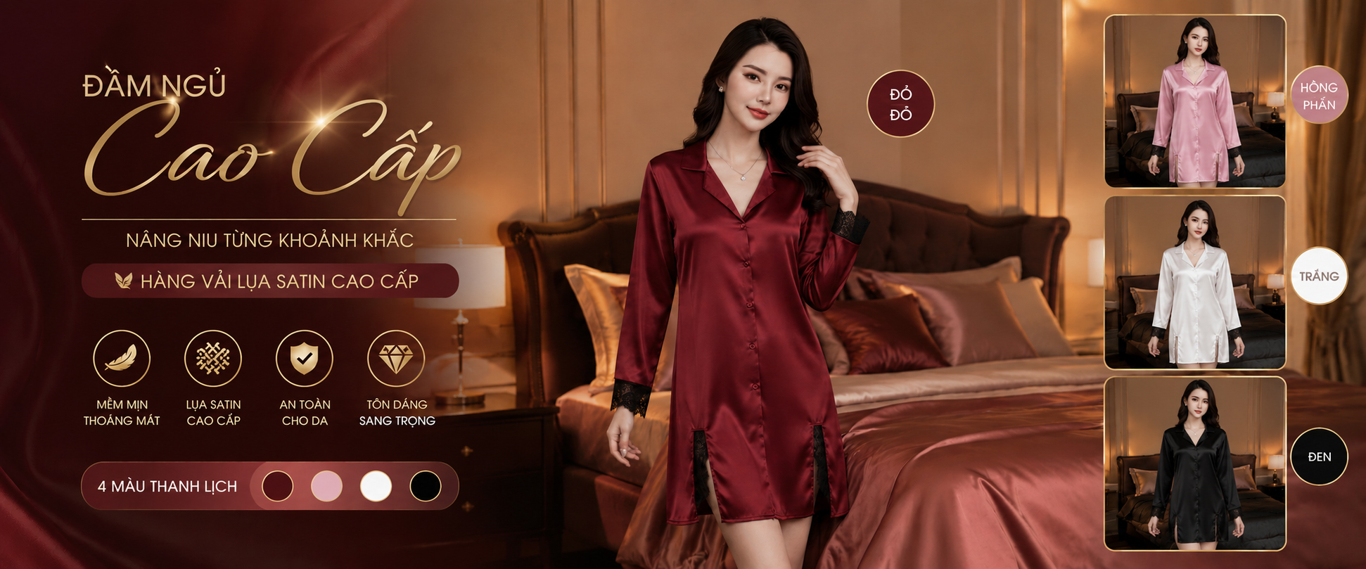 Slide đầm Ngủ